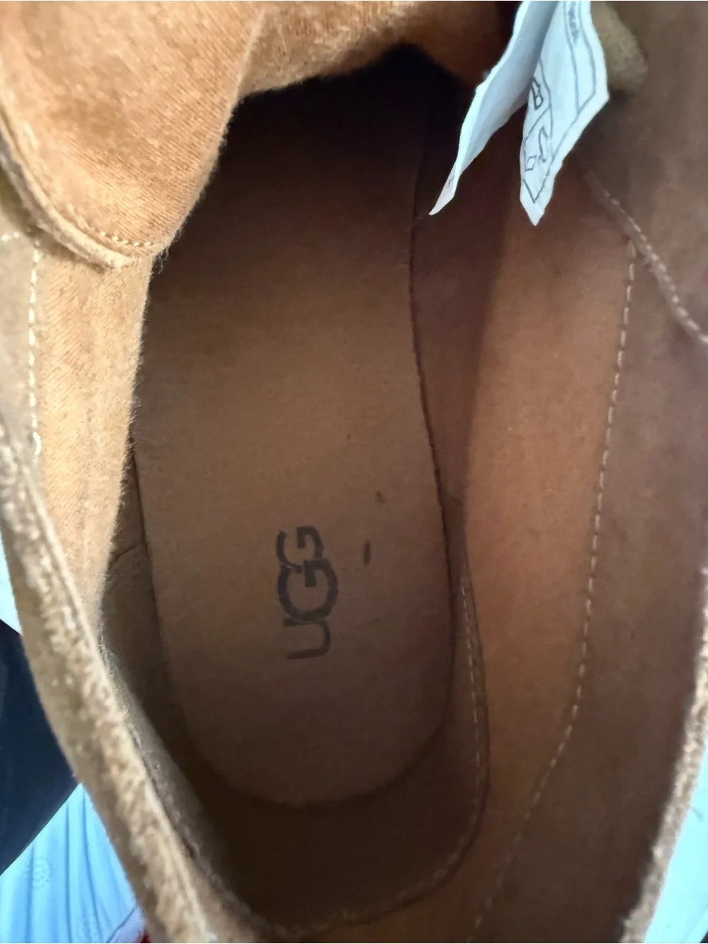 UGG Freamon waterproof Men size 10 Chukka Boots in Tan with White Sole - Picture 5 of 9